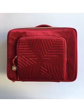 NIB Estee Lauder Red Velvet Makeup Case Holiday Edition (No Makeup Included)
